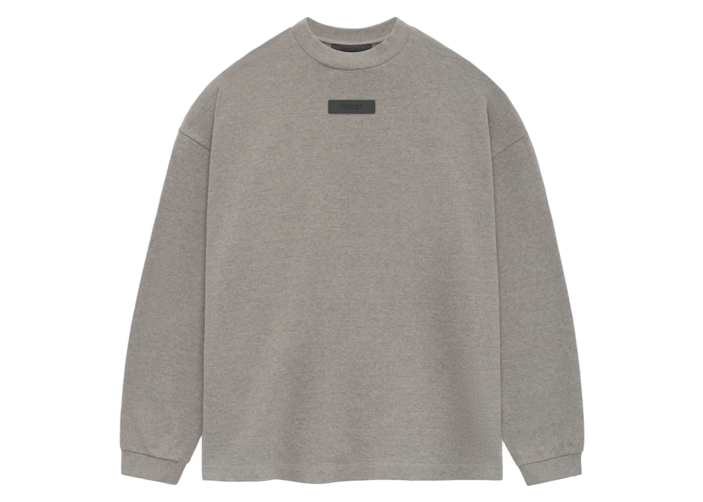 Fear of God Essentials Core Collection L/S T-Shirt Heather Grey