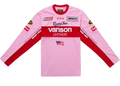 Supreme Vanson Leathers L/S Top Pink