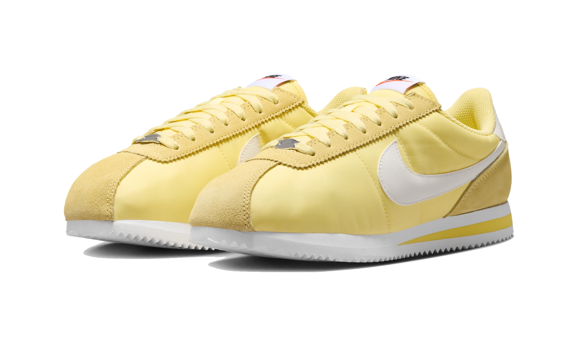 Nike Cortez Textile Soft Yellow/Sail/White/Safety Orange
