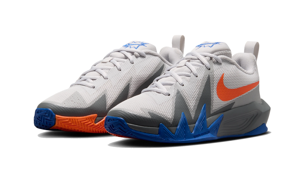 Nike S.T. Dynamite Basketball Shoes Vast Grey/Light Smoke Grey/Smoke Grey/Safety Orange