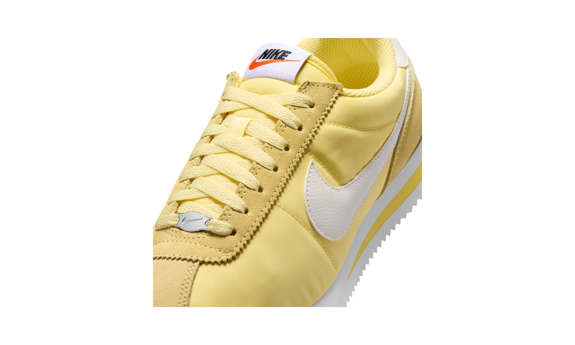Nike Cortez Textile Soft Yellow/Sail/White/Safety Orange