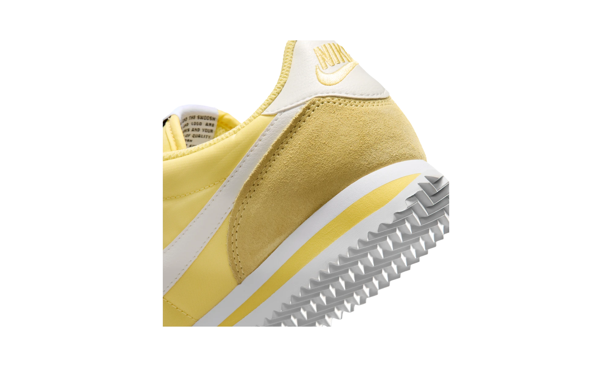 Nike Cortez Textile Soft Yellow/Sail/White/Safety Orange