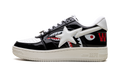 A Bathing Ape Bape Sta Low Color Block Shark Black