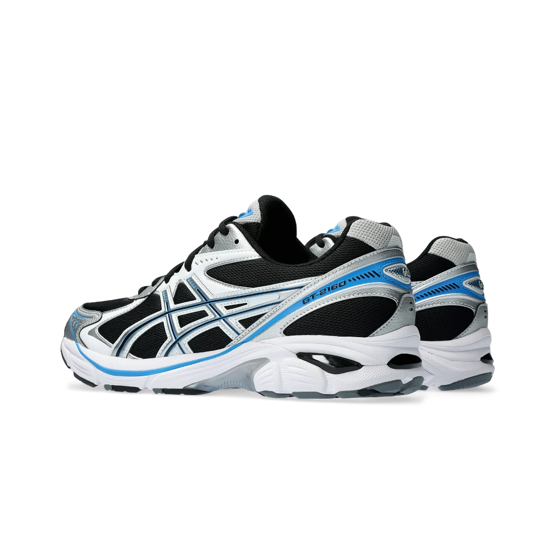 ASICS GT-2160 Black Pure Silver Bright Blue, Black/Pure Silver (1203A320-004)