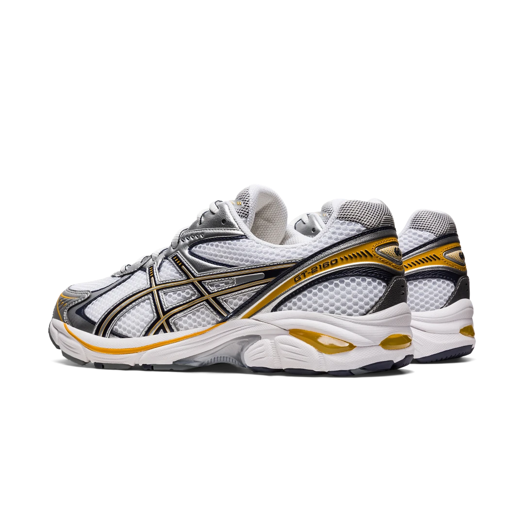 ASICS GT-2160 White Pure Silver Gold, White/Pure Silver (1203A275-102)