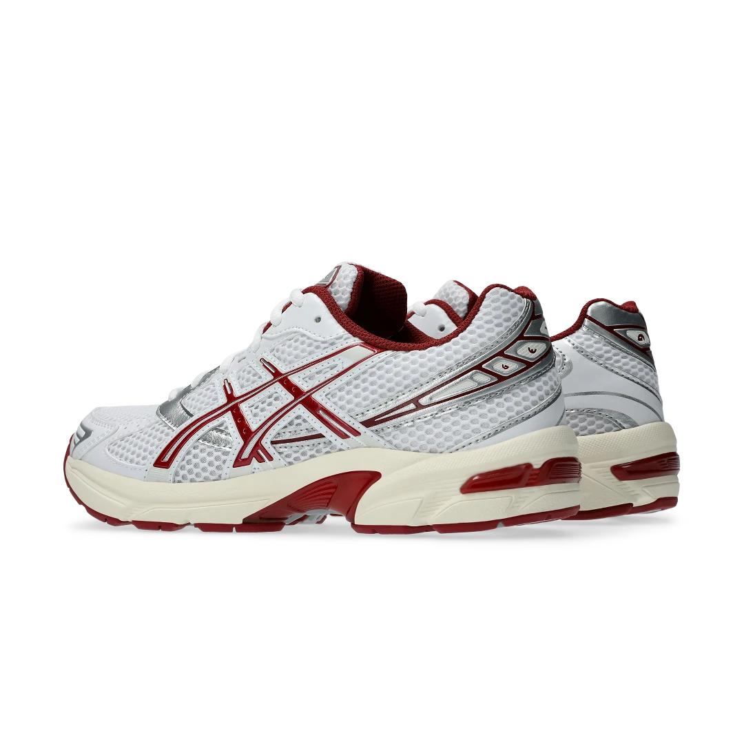 ASICS Gel-1130 White Red Dahlia, White/Red Dahlia (1202A518-100)