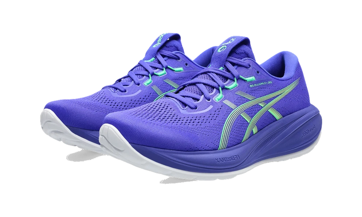 ASICS Gel-Cumulus 28 Cobalt Burst Illuminate Green