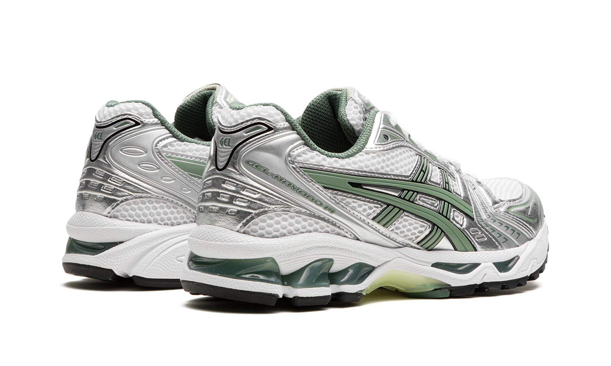 ASICS Gel-Kayano 14 White Pure Silver Slate Grey Sage