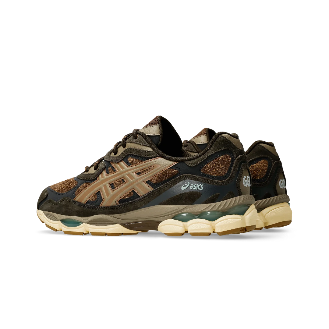 ASICS Gel-NYC Brown Storm Tan Presidio, Brown Storm/Tan Presidio (1203A477-200)