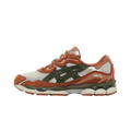 ASICS Gel-NYC Oatmeal Forest Green Orange