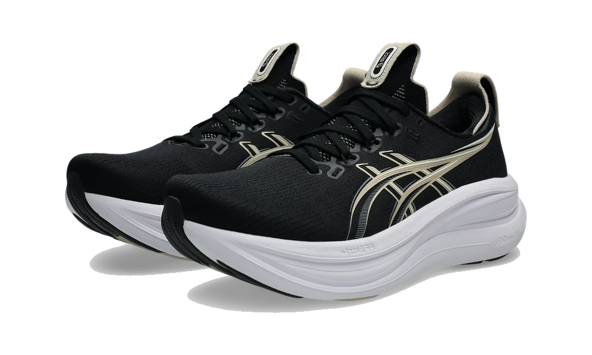 ASICS Gel-Nimbus 28 Black Feather Grey