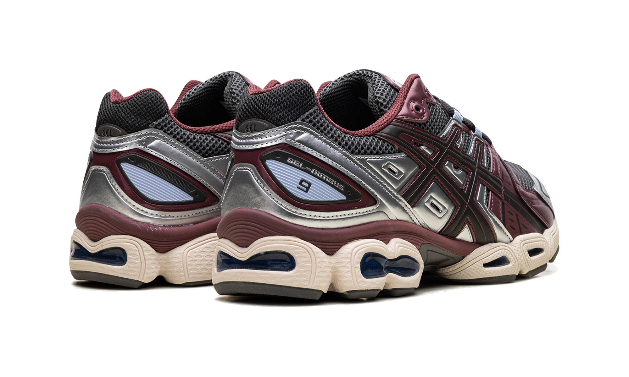 ASICS Gel-Nimbus 9 Truffle Grey Dark Cherry