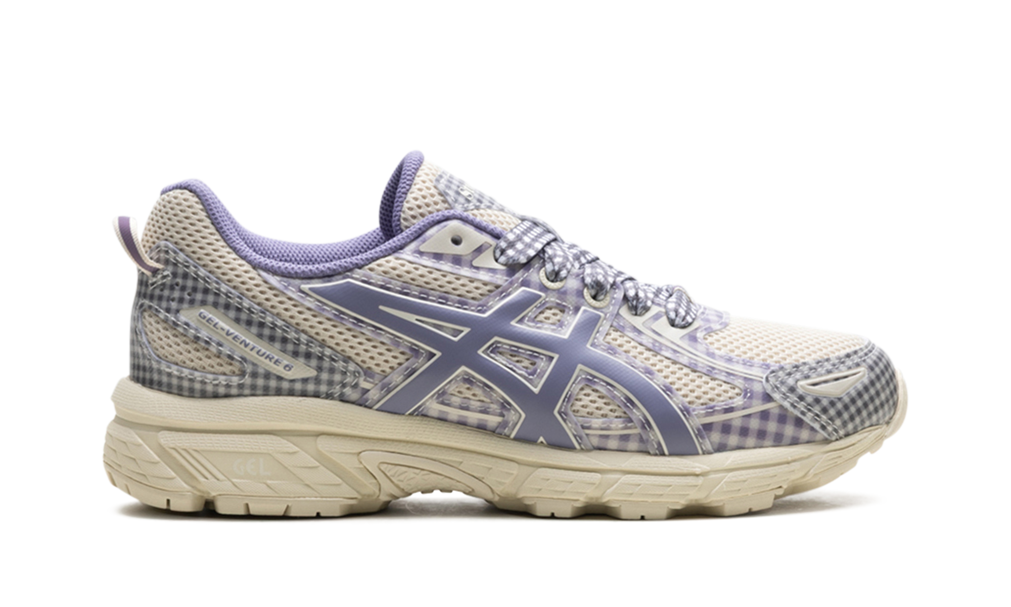 ASICS Gel-Venture 6 Story mfg. Vanilla Violet Quartz Gingham