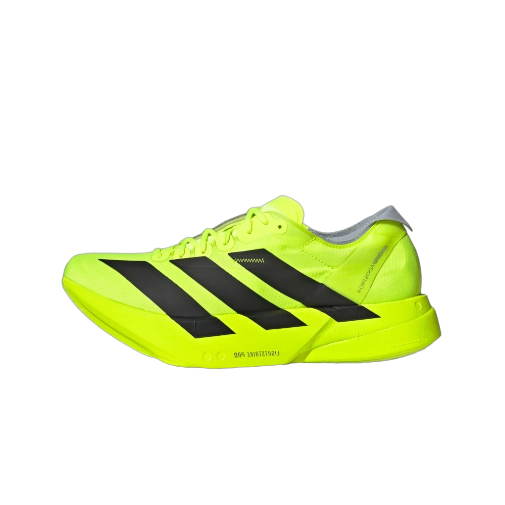 Adidas Adizero Adios Pro 4 Lucid Lemon Black, Lucid Lemon/Core Black/Halo Silver (JR6364)