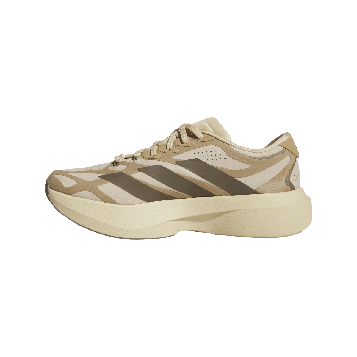 Adidas Adizero EVO SL EXO Suede Magic Beige Carbon Cardboard