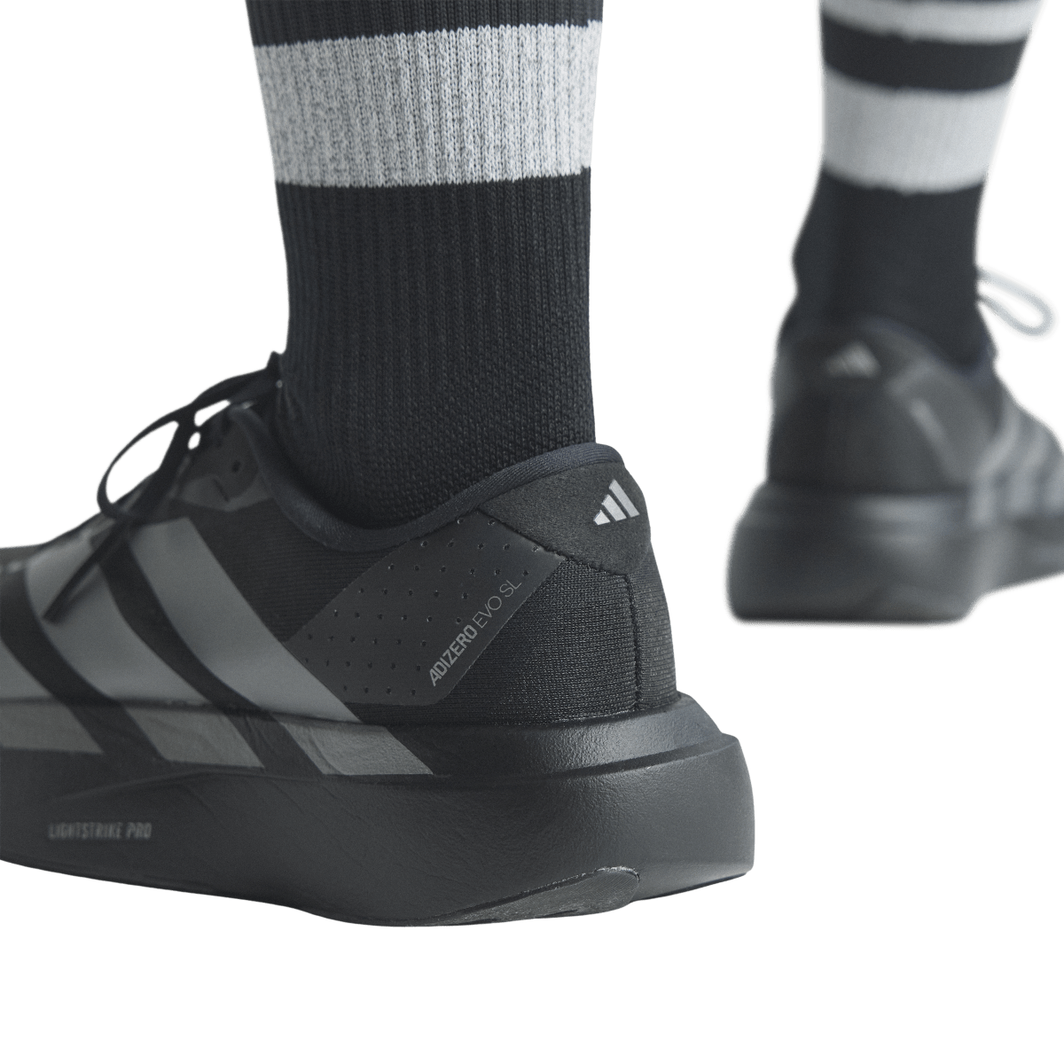 Adidas Adizero Evo SL Core Black Iron Metallic