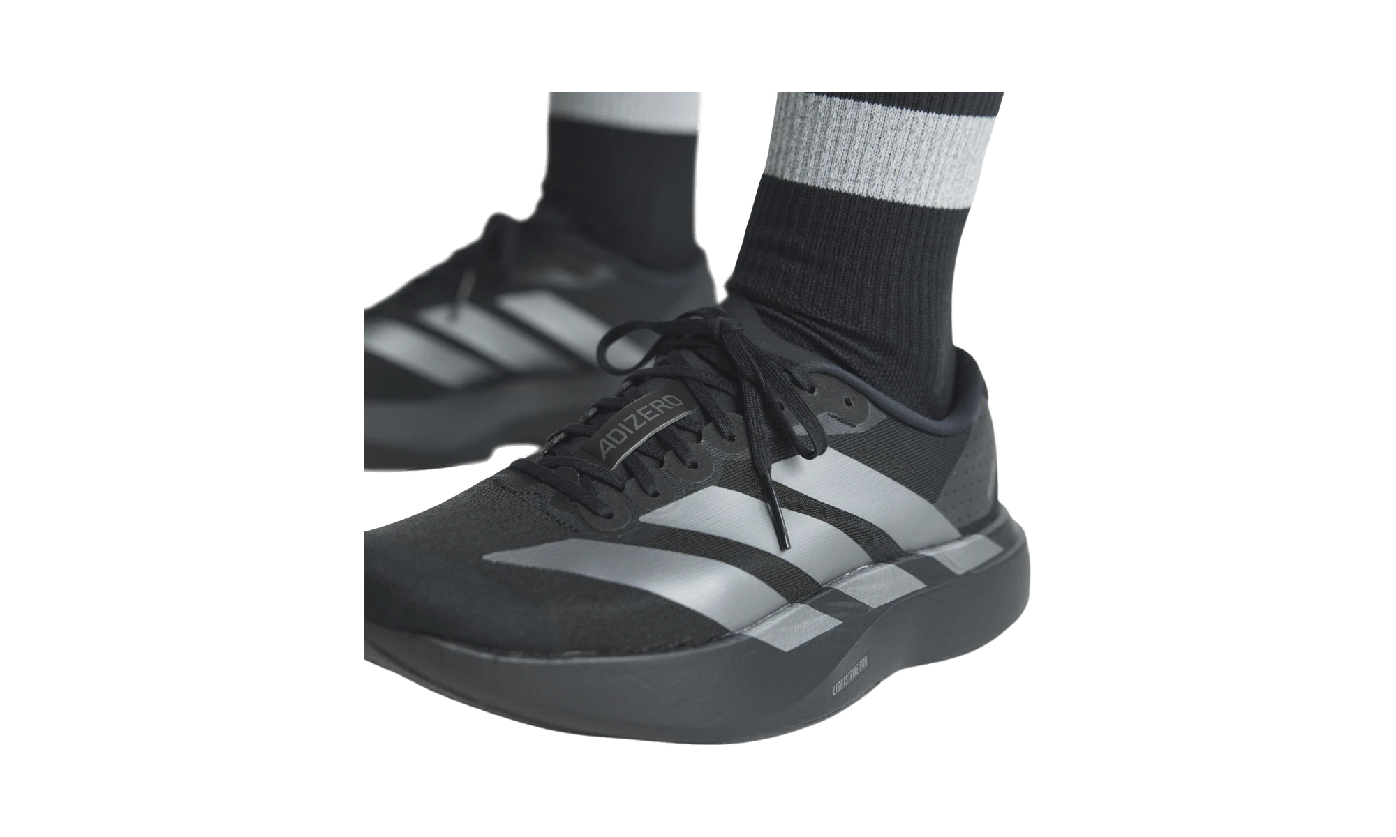 Adidas Adizero Evo SL Core Black Iron Metallic