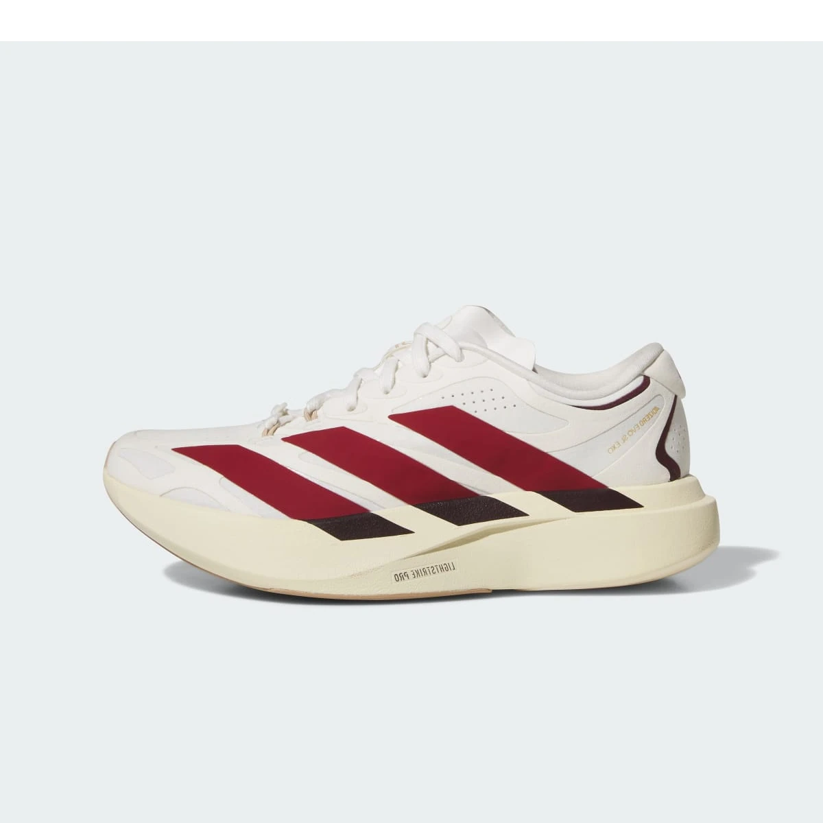 Adidas Adizero Evo SL Exo Suede Lightstrikepro Core White Team Victory Red