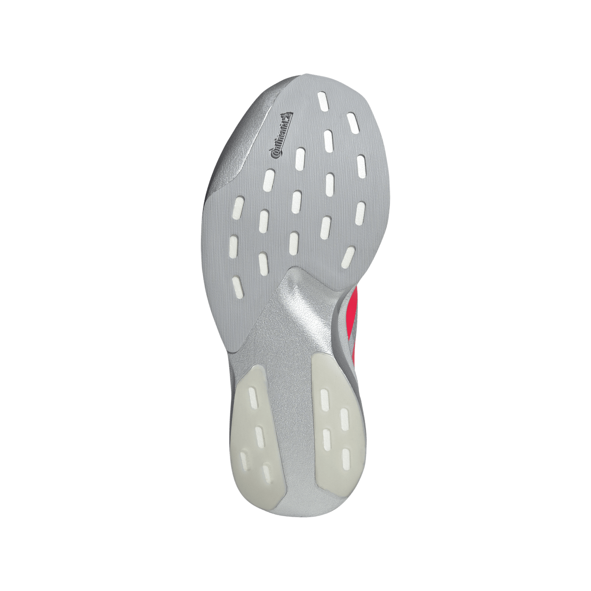 Adidas Adizero Evo SL Silver Metallic Lucid Red