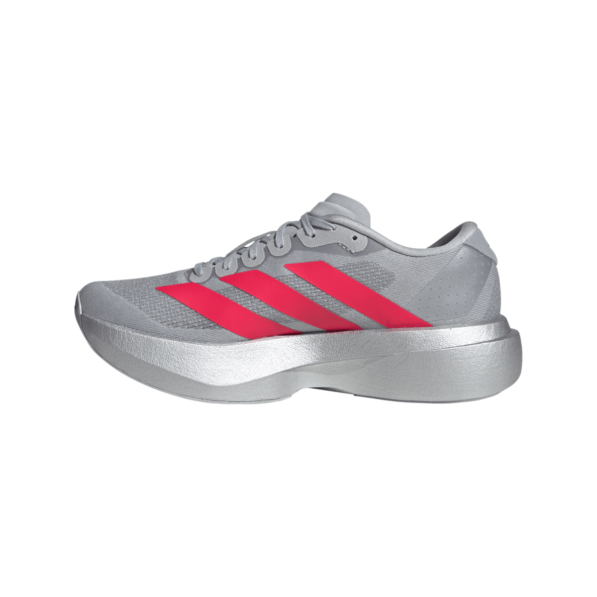Adidas Adizero Evo SL Silver Metallic Lucid Red