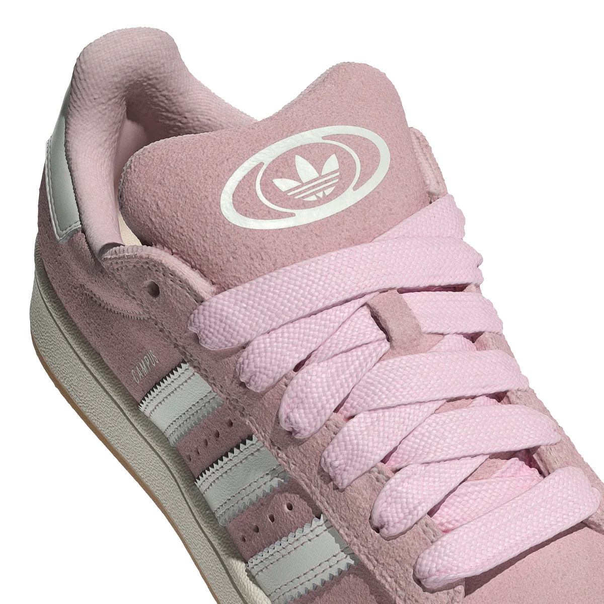 Adidas Campus 00s Camp Core White Clear Pink, Core White/Clear Pink/Core White (JQ5751)