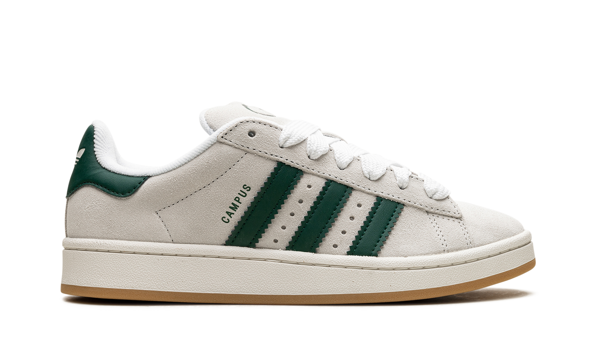 Adidas Campus 00s Crystal White Collegiate Green