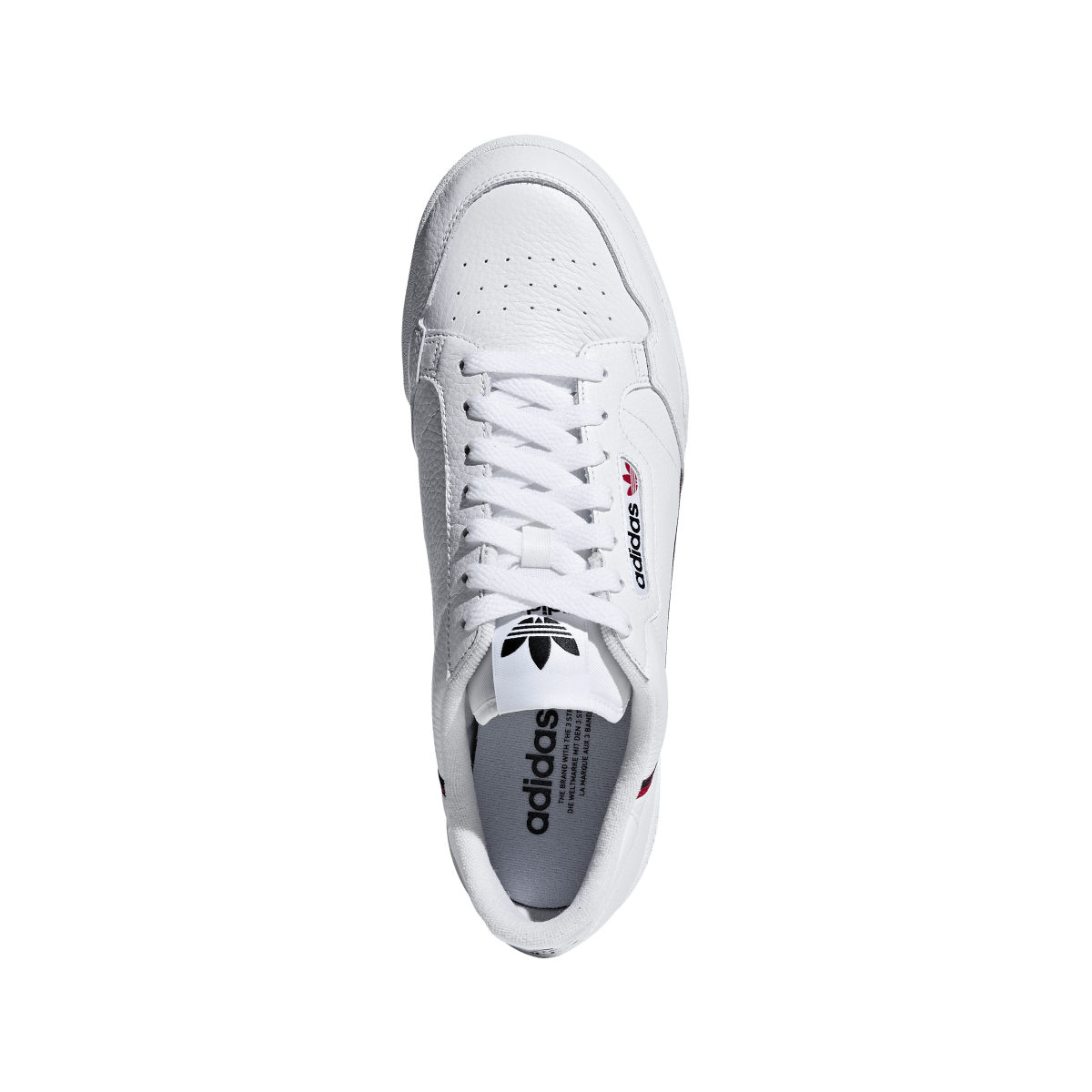 Adidas Continental 80 White Scarlet Navy