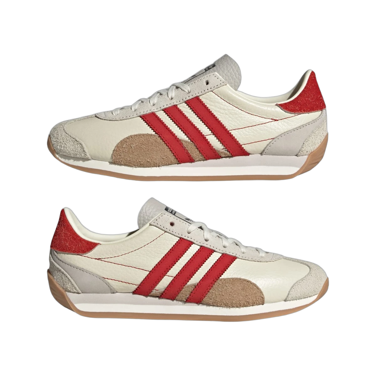 Adidas Country OG Off White Scarlet