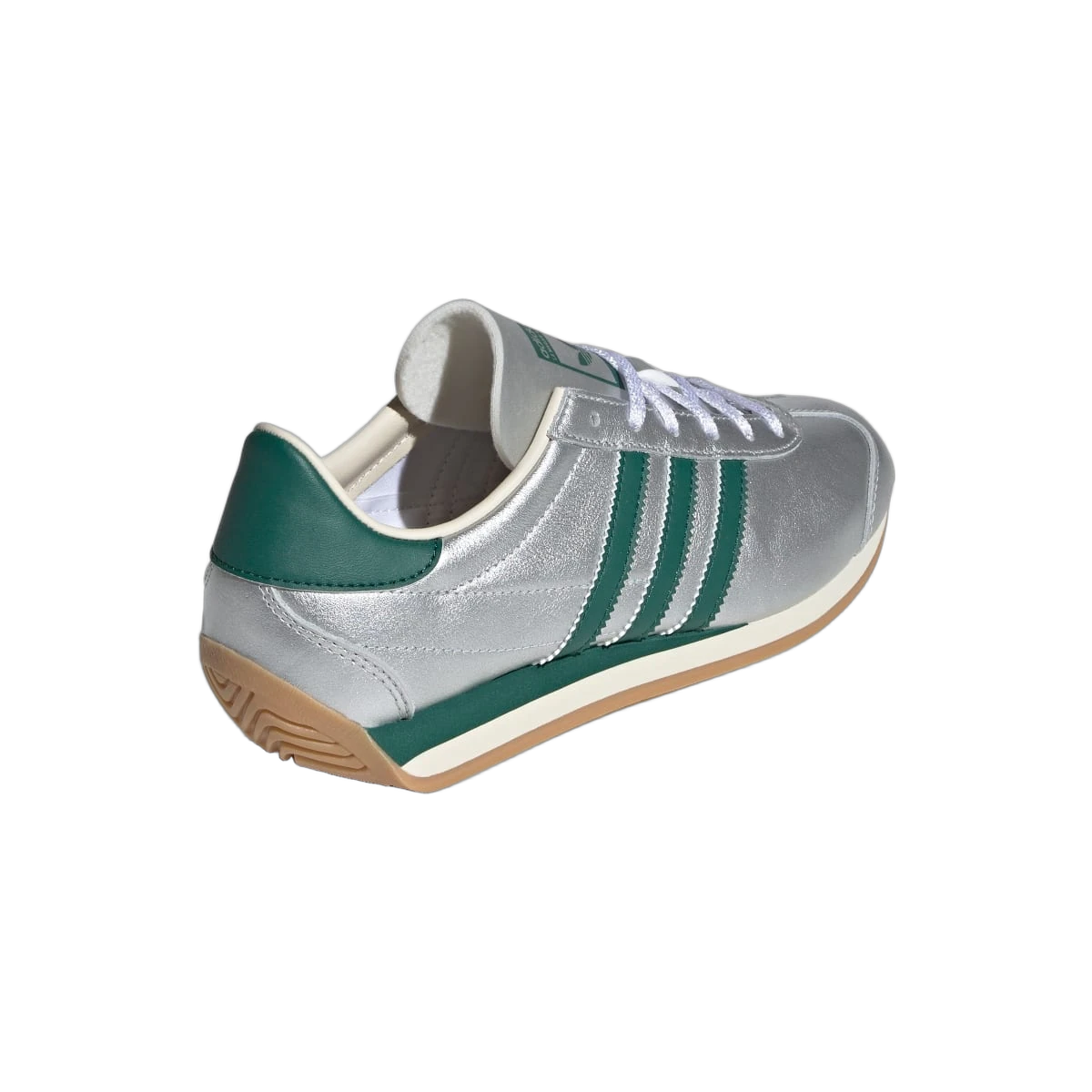 Adidas Country OG Silver Metallic Collegiate Green
