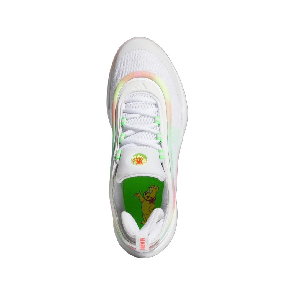 Adidas D.O.N. Issue #6 Haribo Goldbears Cloud White, Cloud White/Solar Green/Cloud White (JH7918)