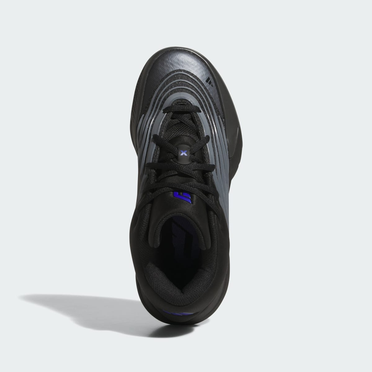 Adidas Dame 10 Core Black Iron Metallic