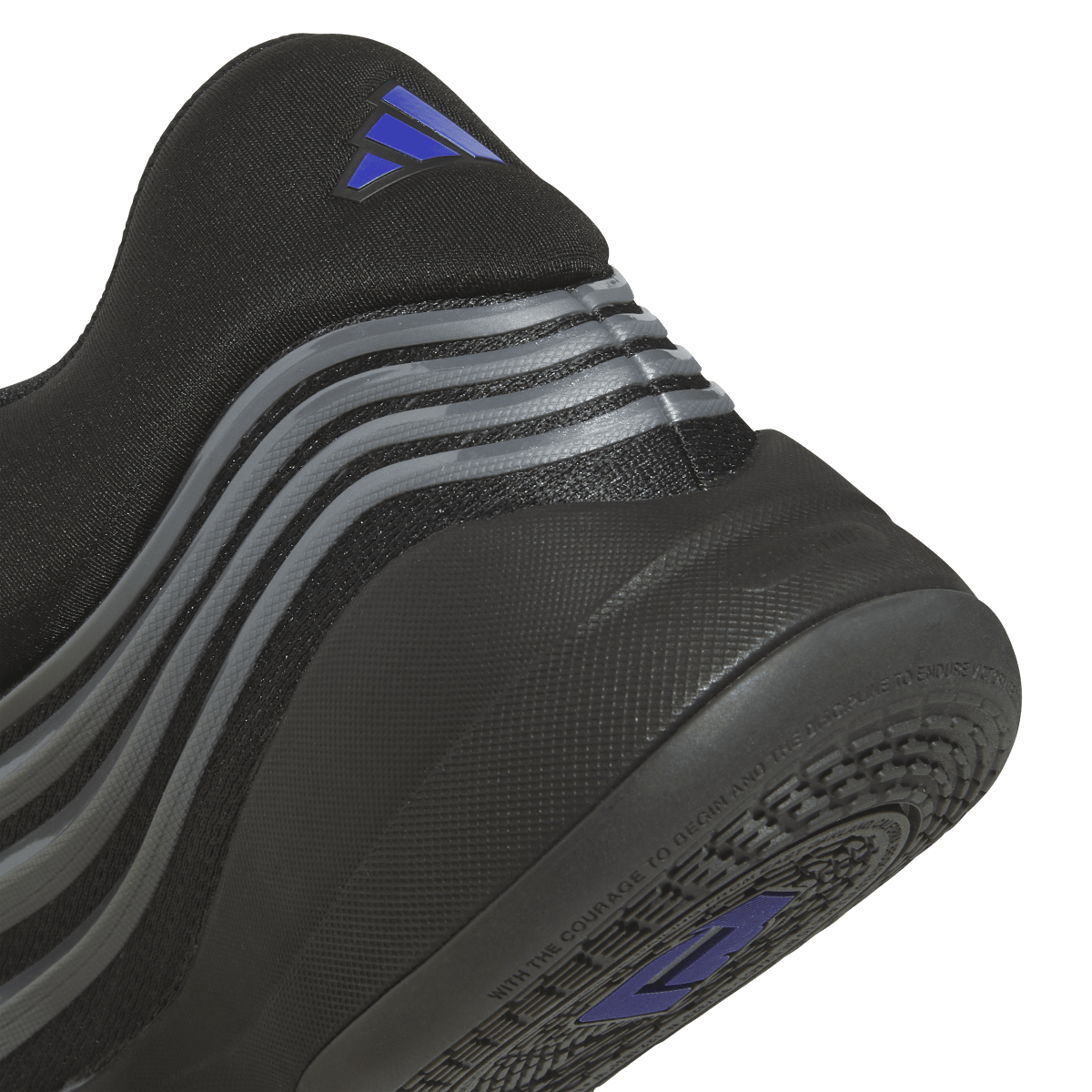 Adidas Dame 10 Core Black Iron Metallic