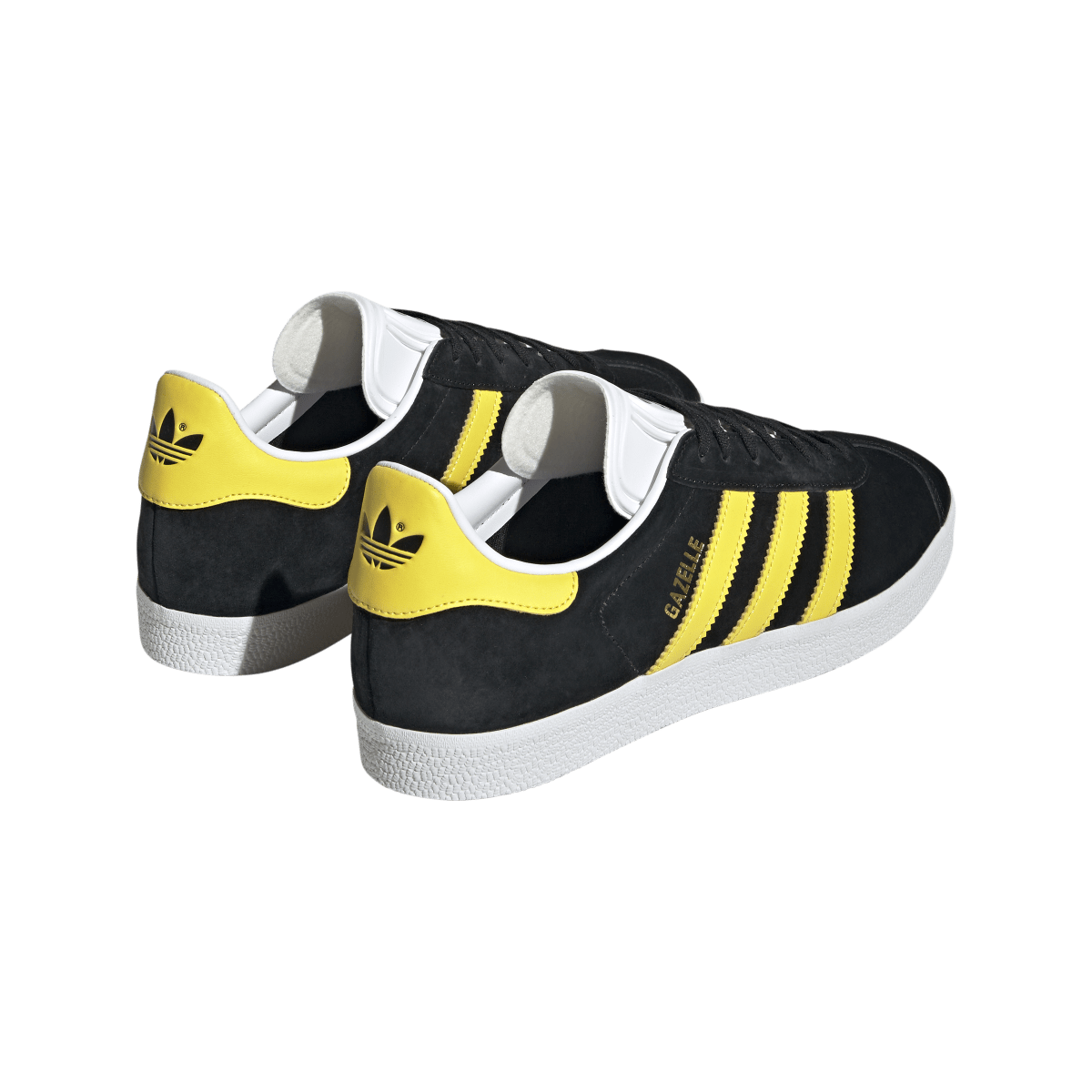 Adidas Gazelle Black Impact Yellow