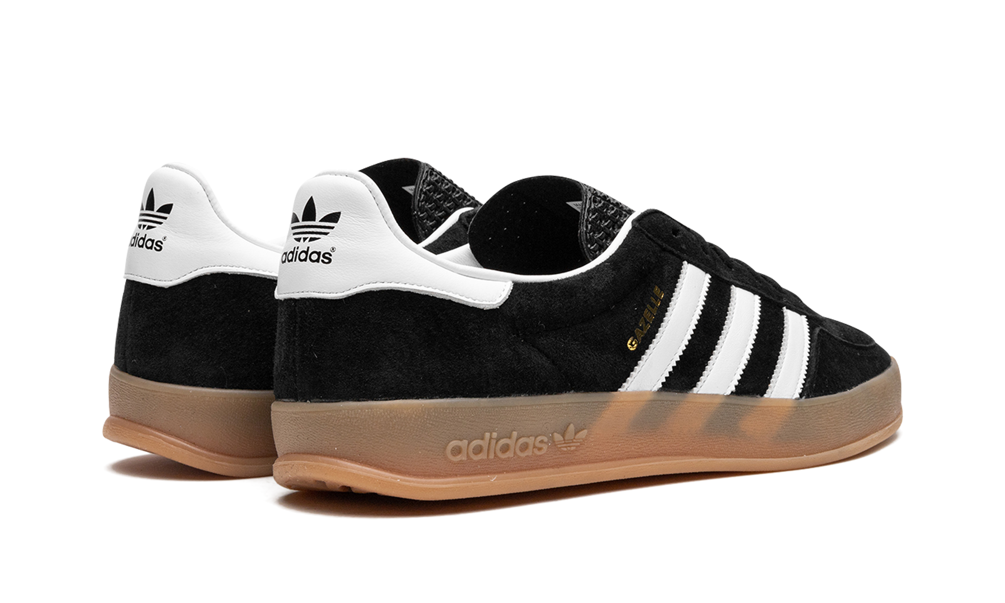 Adidas Gazelle Black White Gum