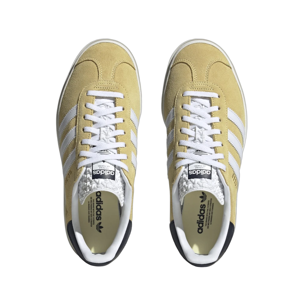 Adidas Gazelle Bold Almost Yellow, Almost Yellow/Cloud White/Legend Ink (HQ6891)