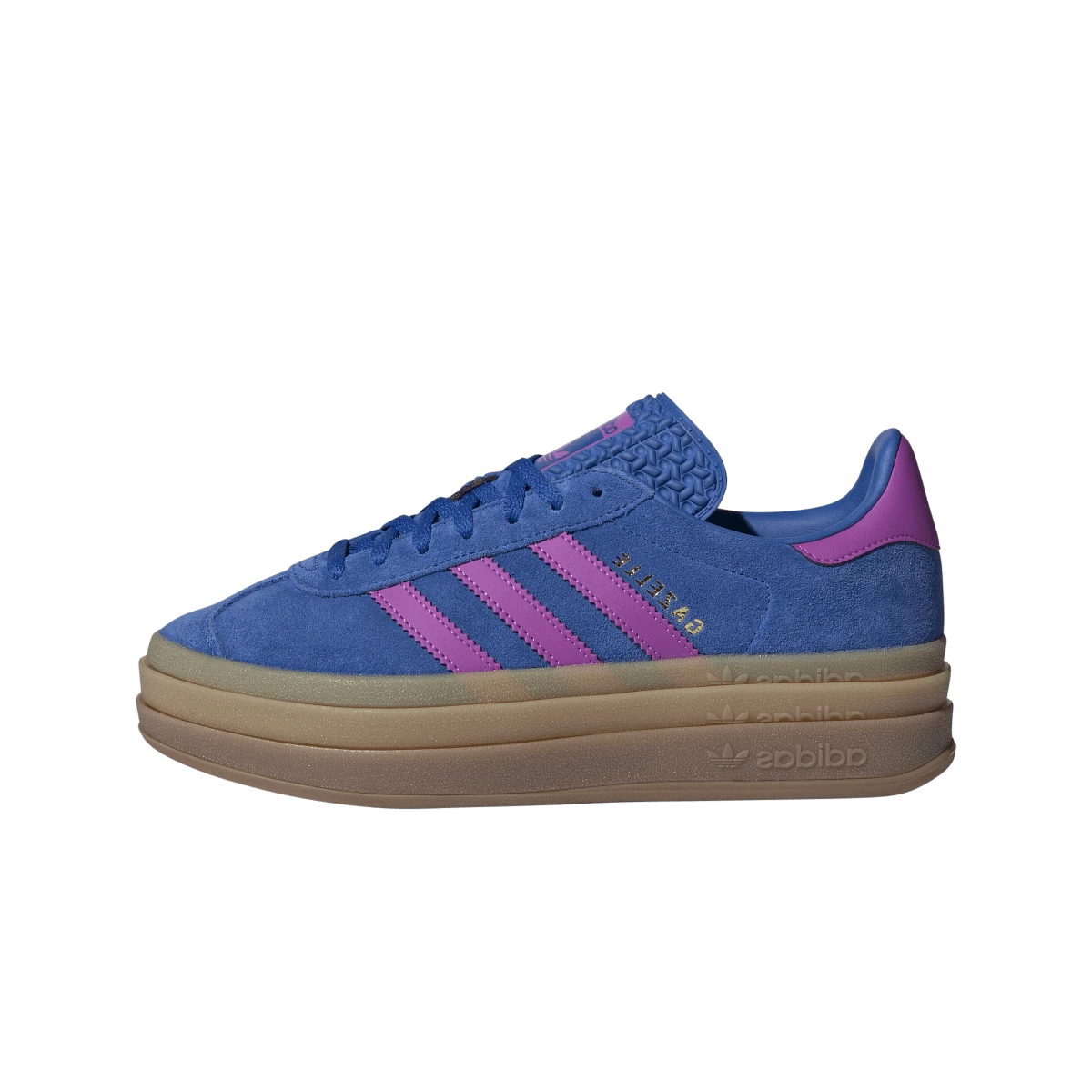 Adidas Gazelle Bold Bold Blue Lucid Pink, Bold Blue/Lucid Pink/Gum (IG4367)