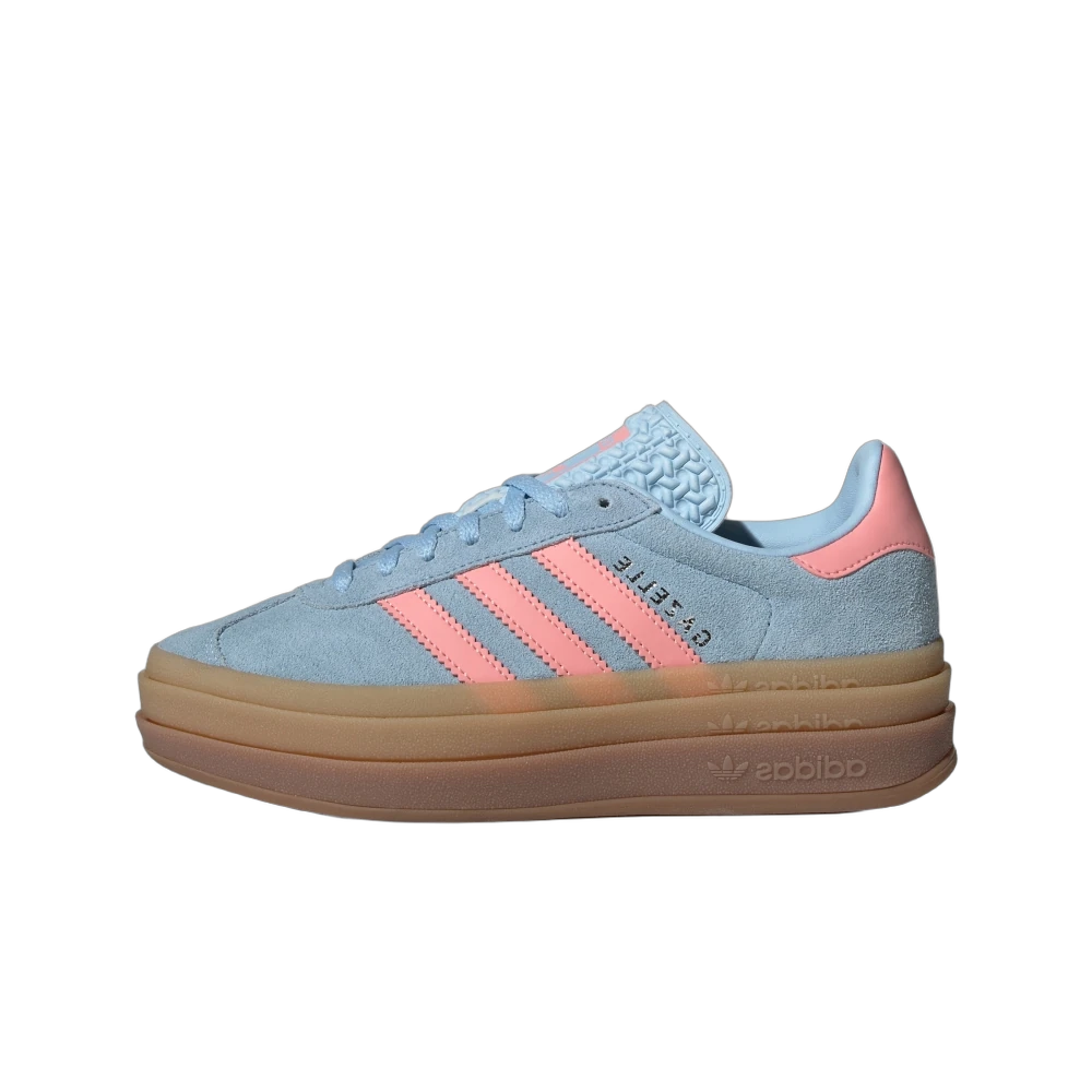 Adidas Gazelle Bold Clear Sky Semi Pink Spark, Clear Sky/Semi Pink Spark/Silver Metallic (JI3384)