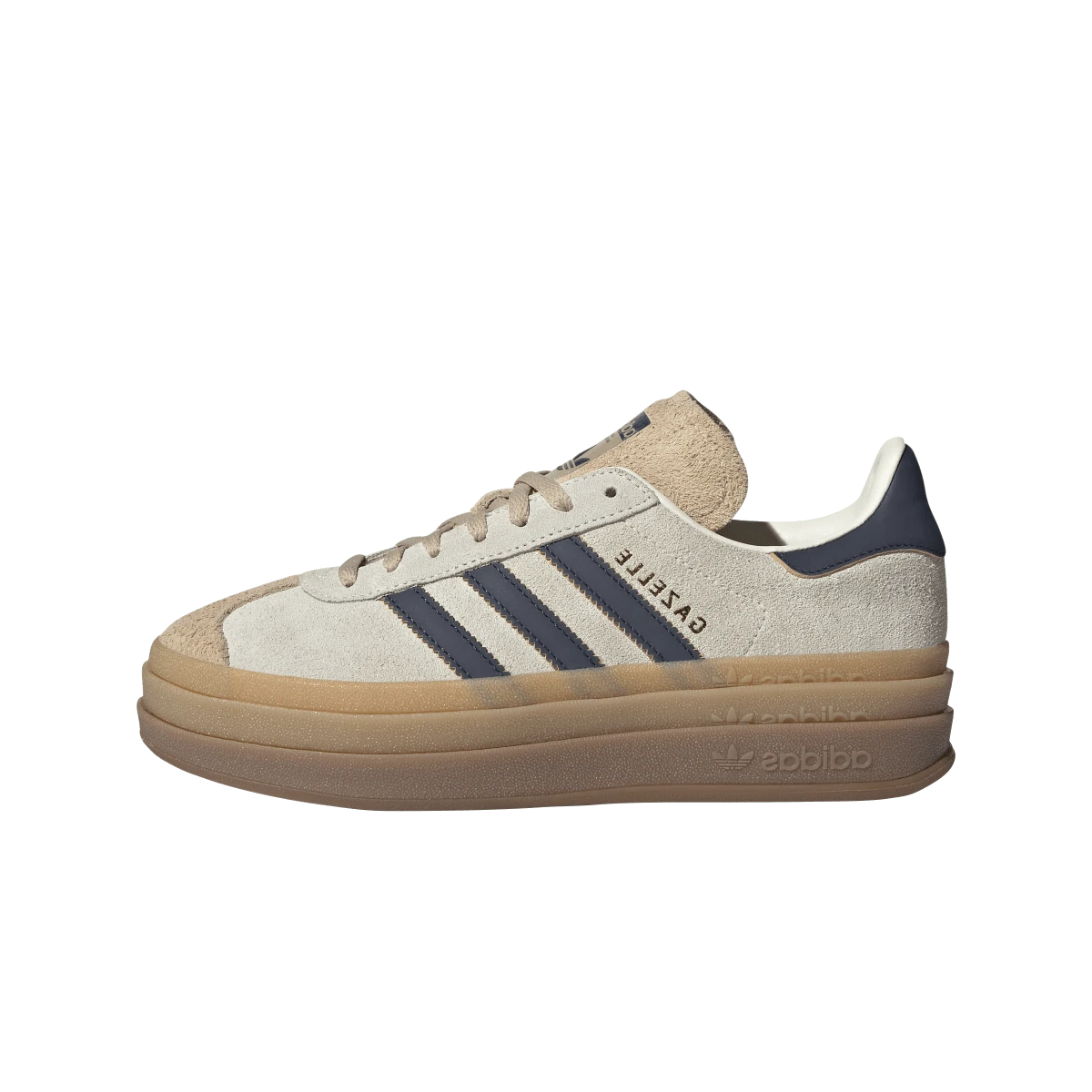 Adidas Gazelle Bold Cream Night Indigo, Cream White/Night Indigo (JQ5126)