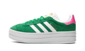 Adidas Gazelle Bold Green Lucid Pink