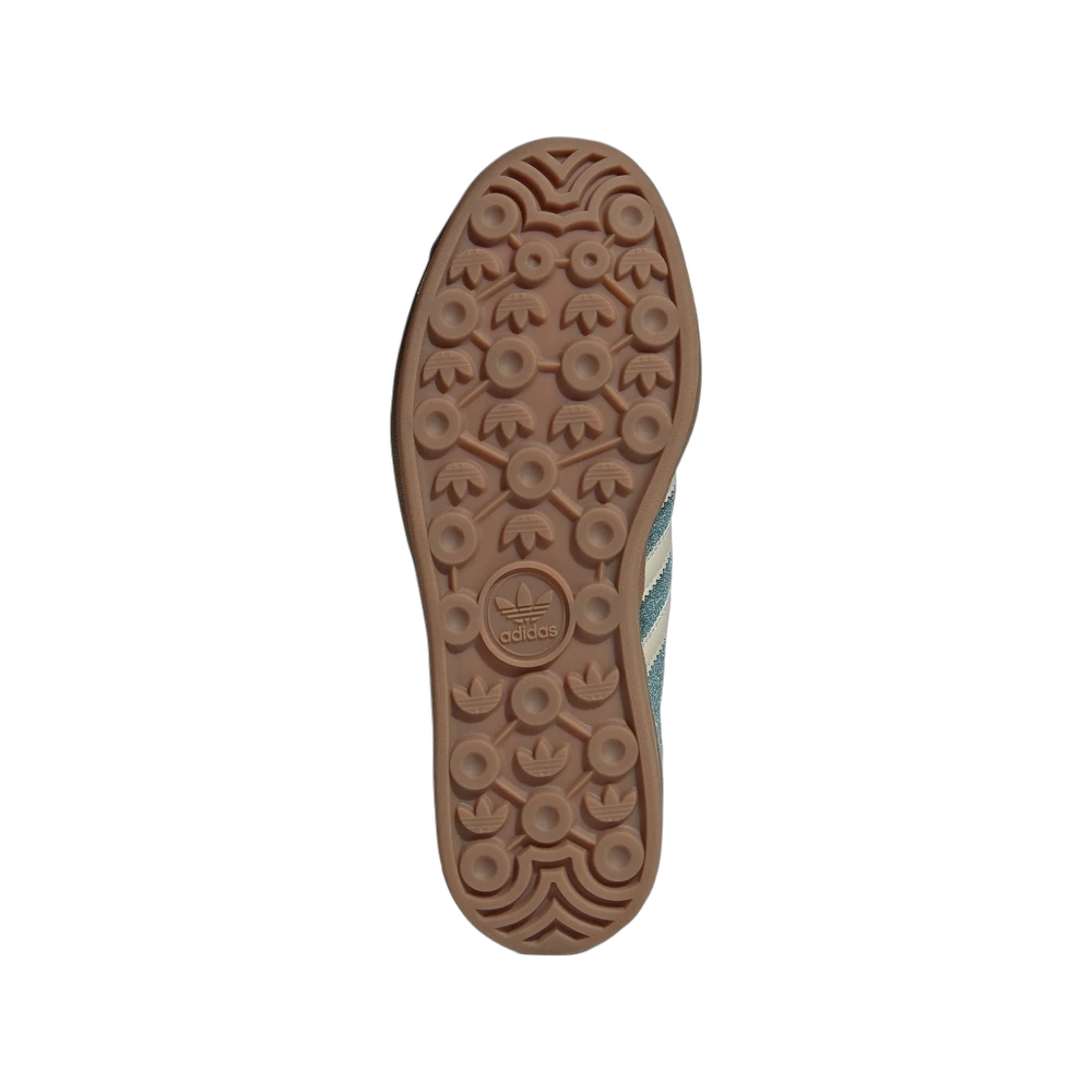 Adidas Gazelle Bold Mineral Green Velvet, Mineral Green/Putty Grey/Mineral Green (IG4391)