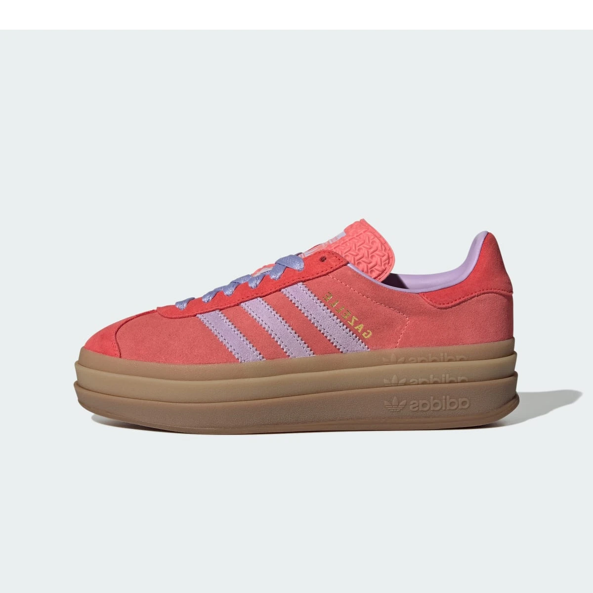 Adidas Gazelle Bold Semi Flash Red Powder Plum