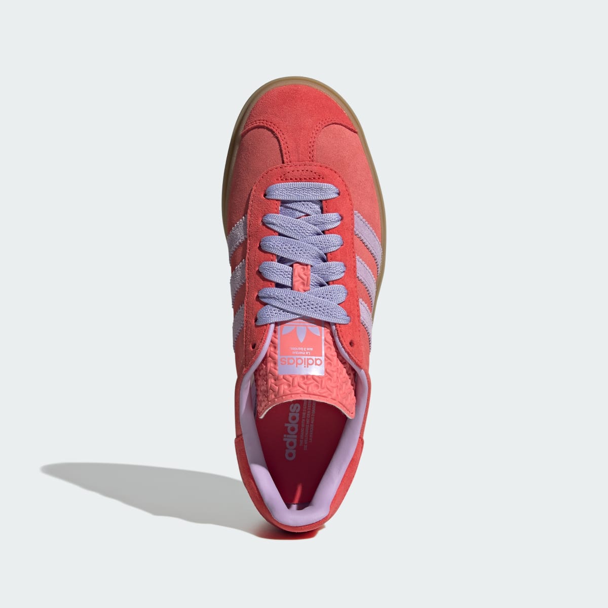 Adidas Gazelle Bold Semi Flash Red Powder Plum