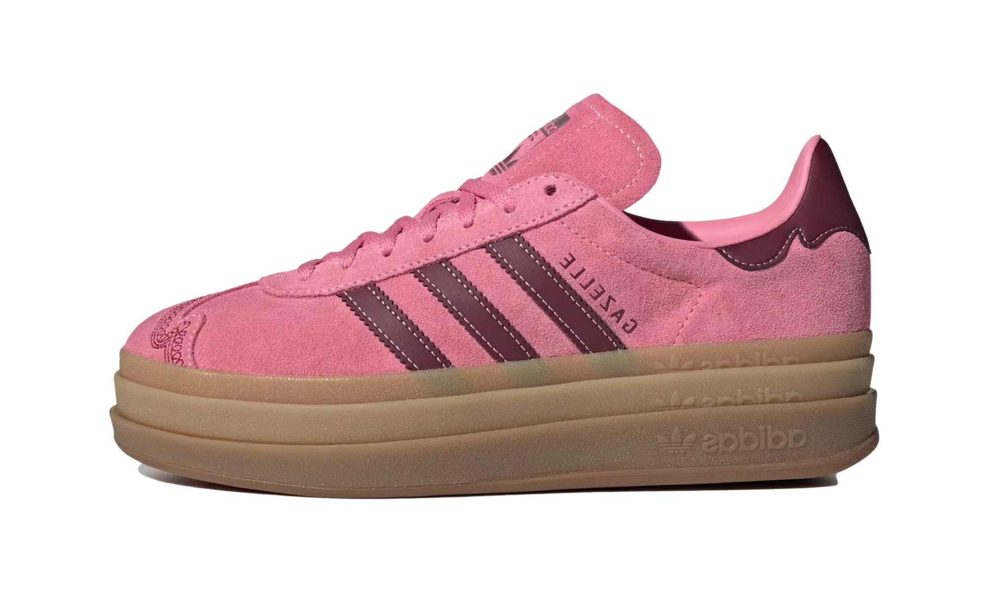 Adidas Gazelle Bold Shadow Red Pink Spark