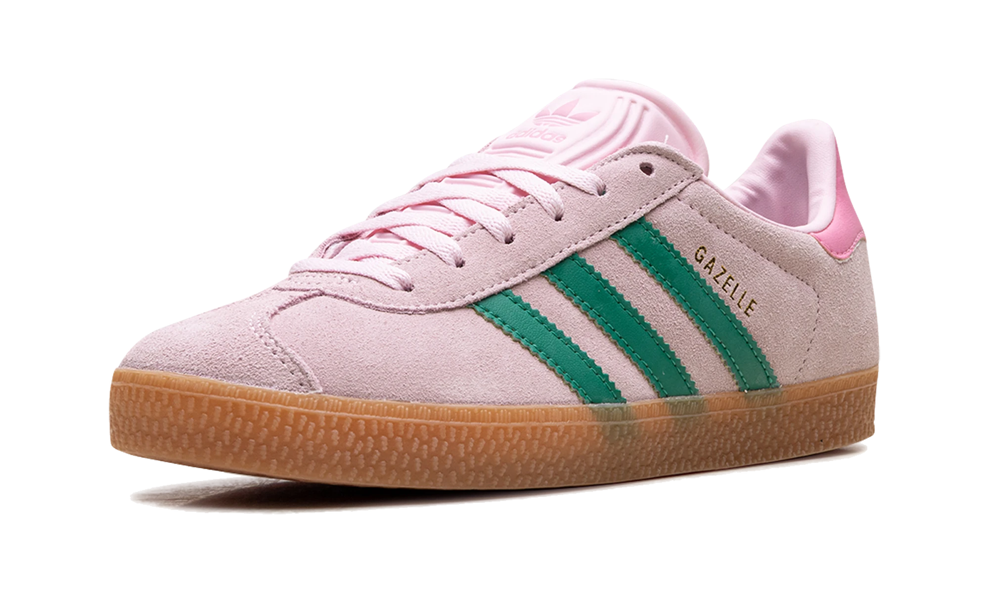 Adidas Gazelle Clear Pink Court Green