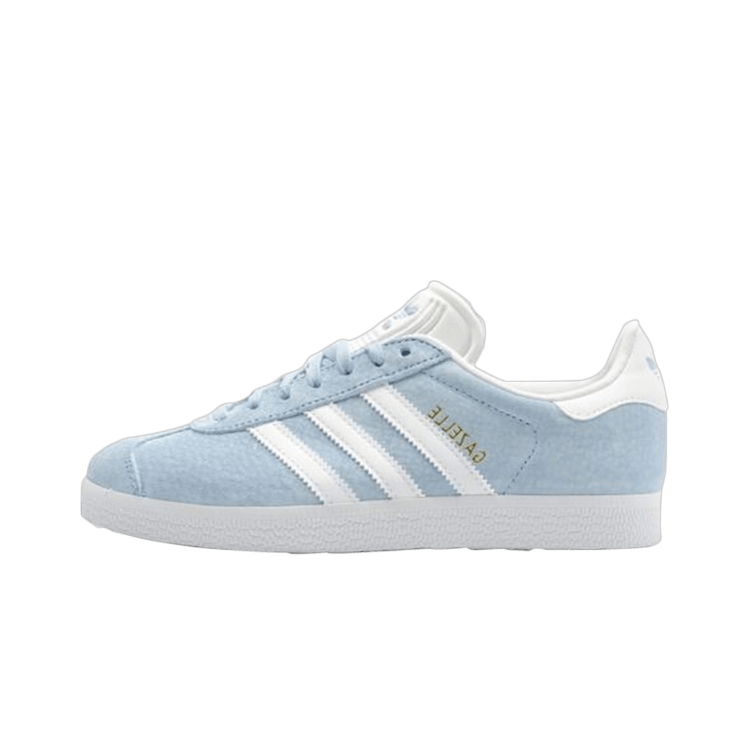 Adidas Gazelle Clear Sky White, Clear Sky/White/Gold Metallic (BB5481)