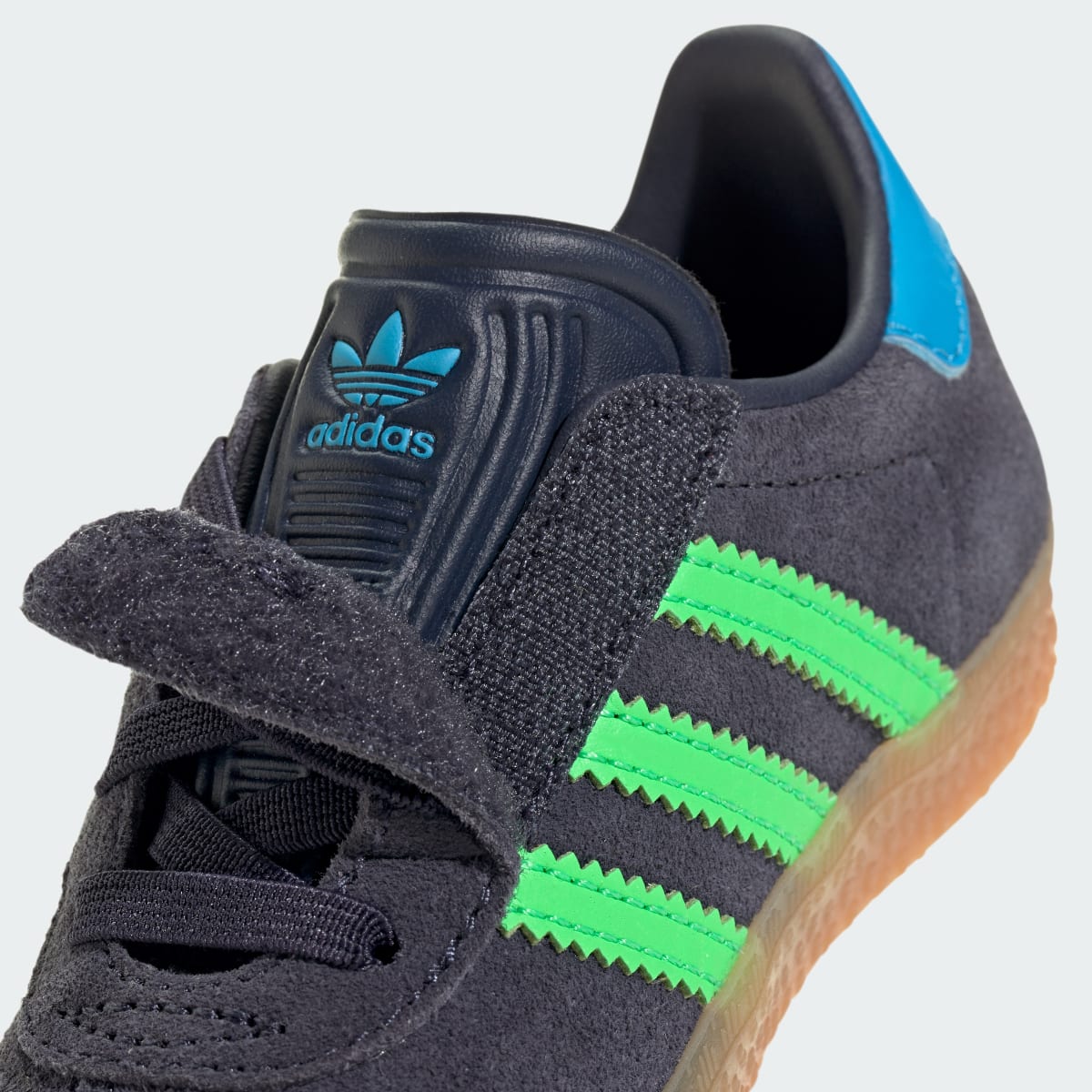 Adidas Gazelle Comfort Closure Shadow Navy Screaming Green (TD)