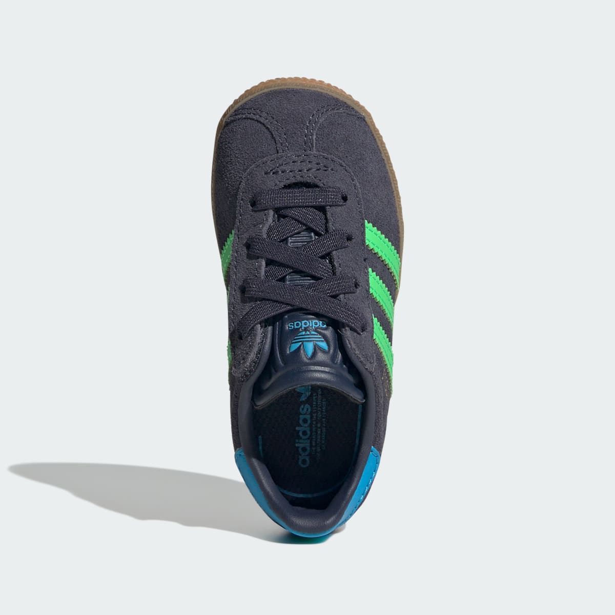 Adidas Gazelle Comfort Closure Shadow Navy Screaming Green (TD)