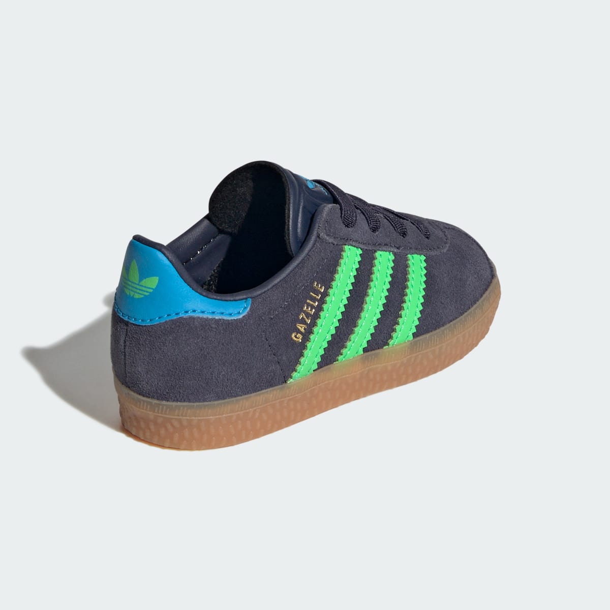 Adidas Gazelle Comfort Closure Shadow Navy Screaming Green (TD)