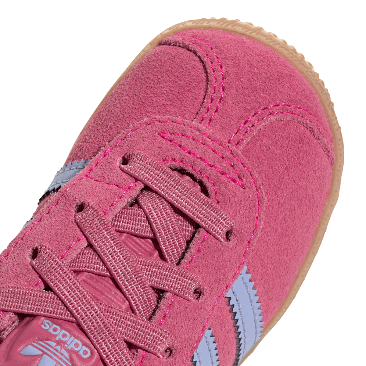Adidas Gazelle Comfort Closure Shock Pink Blue Spark Halo Blue (TD)