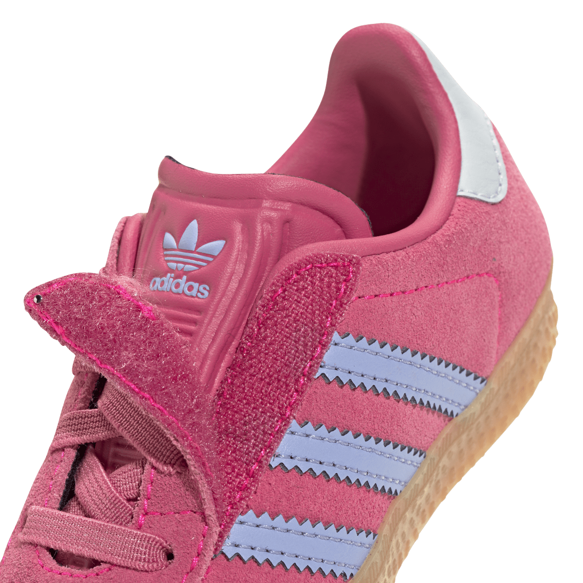 Adidas Gazelle Comfort Closure Shock Pink Blue Spark Halo Blue (TD)